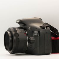 Canon EOS 550D + EF 50mm f/1.8 STM – Top Zustand
