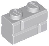 Lego Kit di costruzioni: 100x Lego 1x2 Mausersteine hellgrau (masonry brick, msg) NEU – Nuovo (secondo la descrizione) da Lengnau AG venduto da Chefe43 1