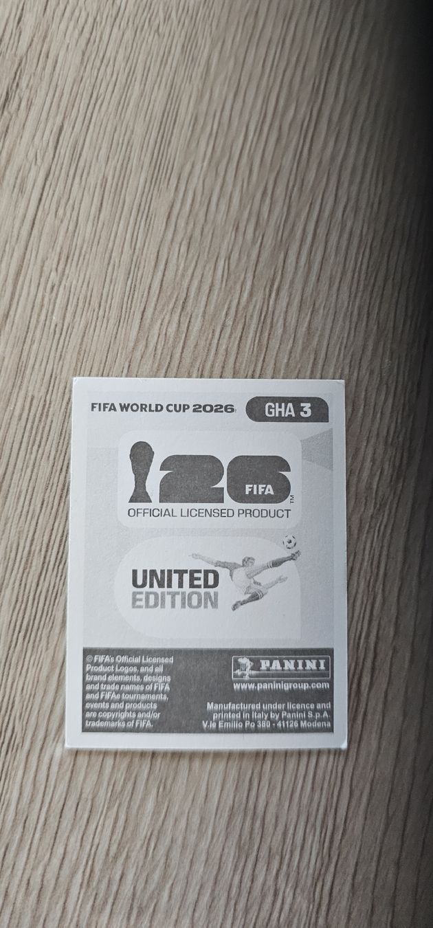 Panini Cartes à collectionner: Fifa World Cup Panini GHA 3 – Neuf avec emballage d'origine à Biel VS par volcom8702 1