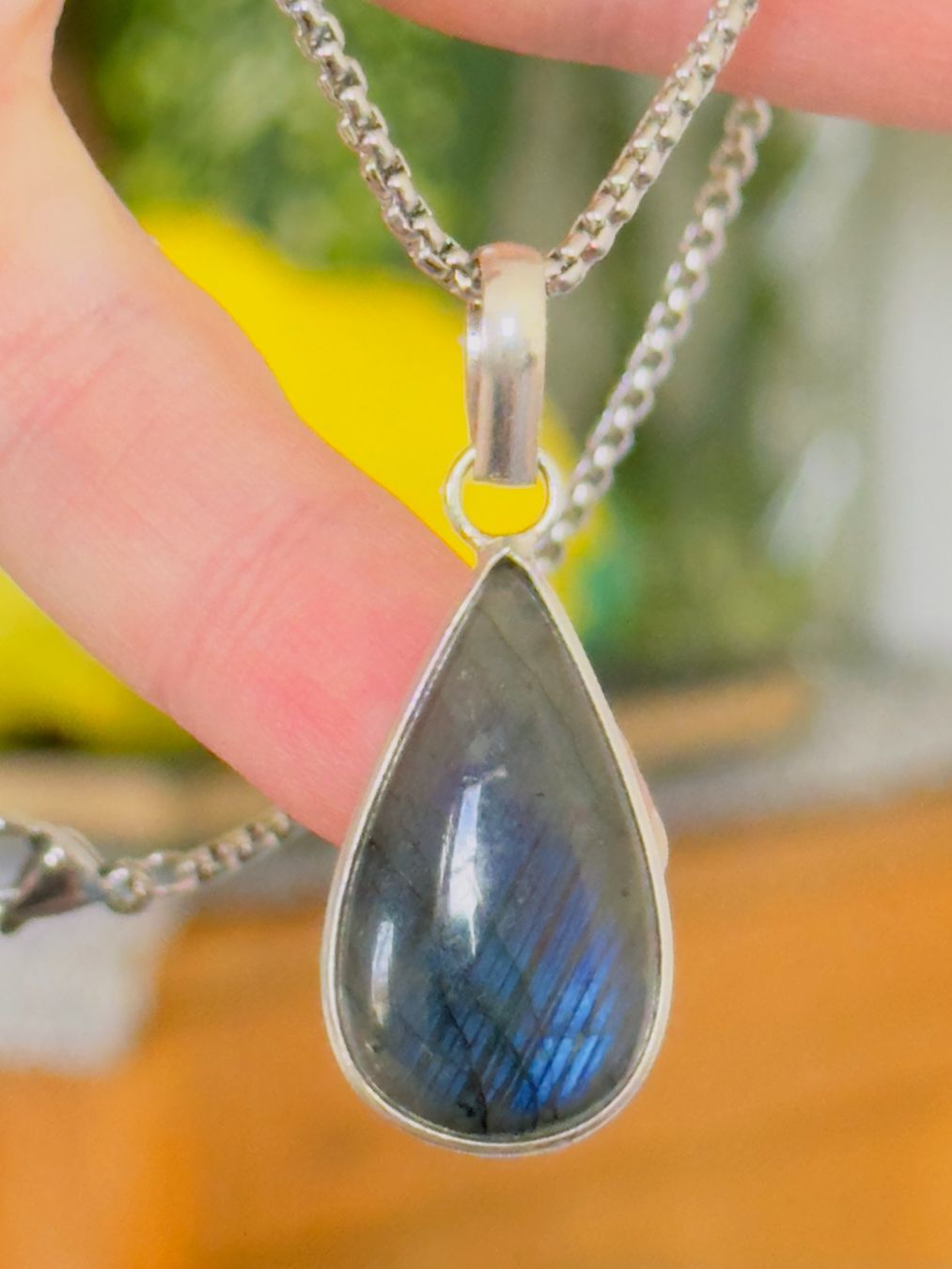 Catenine: Labradorite Gemstone Handmade Jewelry necklace – Nuovo e nell'imballaggio originale da Genève venduto da AGBERG 6