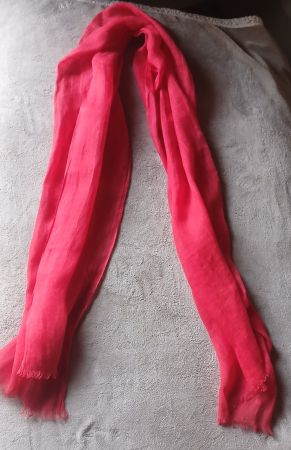 MODDISON DAMEN SCHAL AUS LEINEN 100% 190 CM X 62 CM