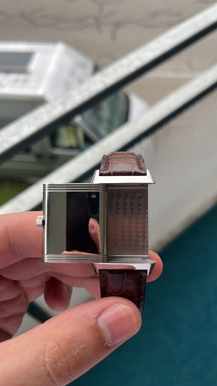 Jaeger-Lecoultre Orologi: * Seltene Jaeger-LeCoultre Reverso Ref. 270.8.62 mit Butterf – Usato da Hombrechtikon venduto da Alphex_Time 2
