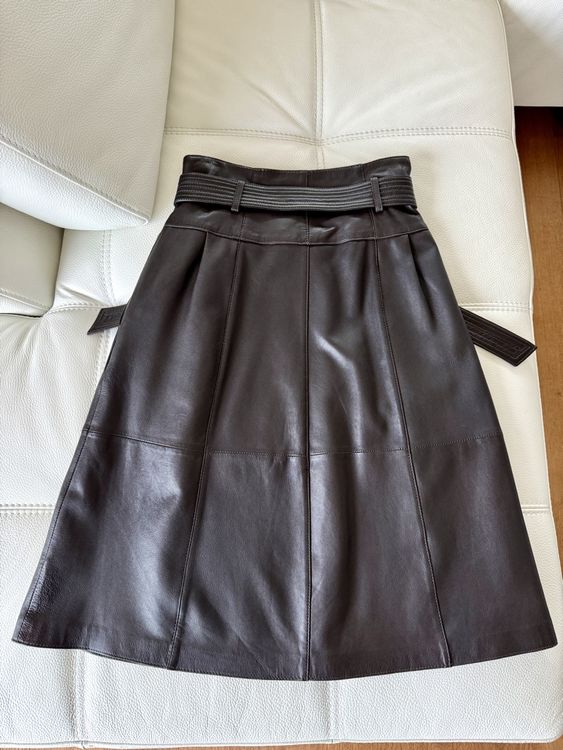 Massimo Dutti Gonne: MASSIMO DUTTI Brown Genuine Leather Skirt, Size S – Nuovo (secondo la descrizione) da Forch venduto da ele_9gsf 1