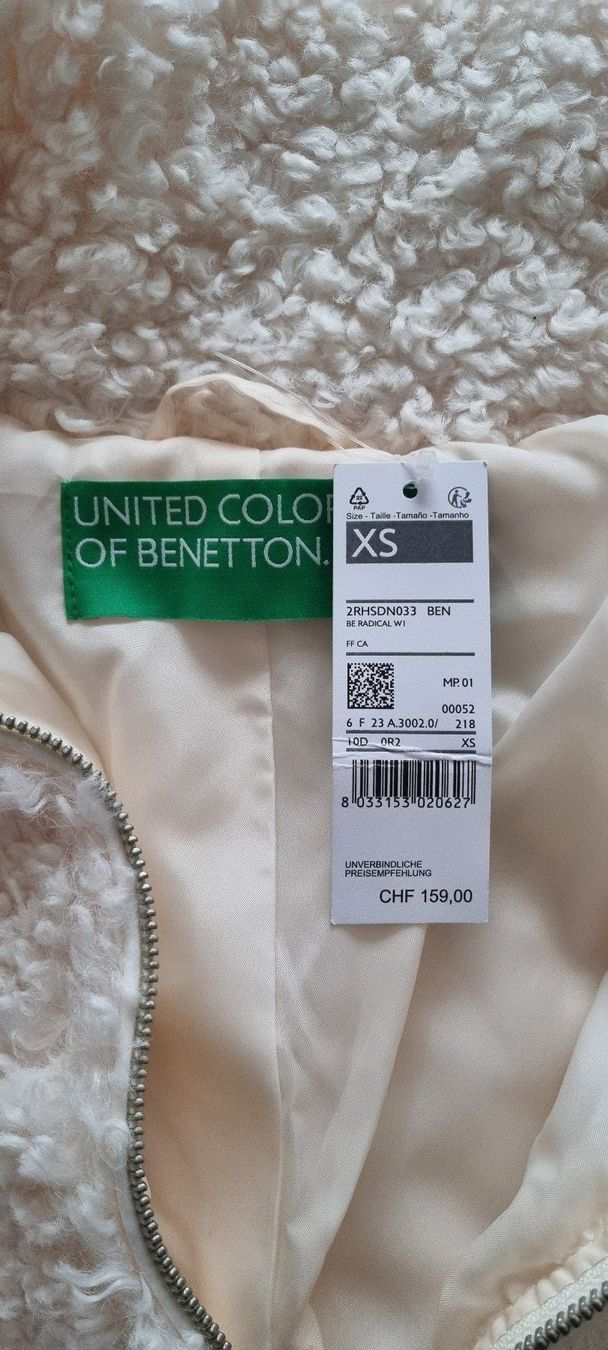 Benetton Giacche: Schäffli -Jacke S Over size – Nuovo (secondo la descrizione) da Oberglatt ZH venduto da Crazymouse 2