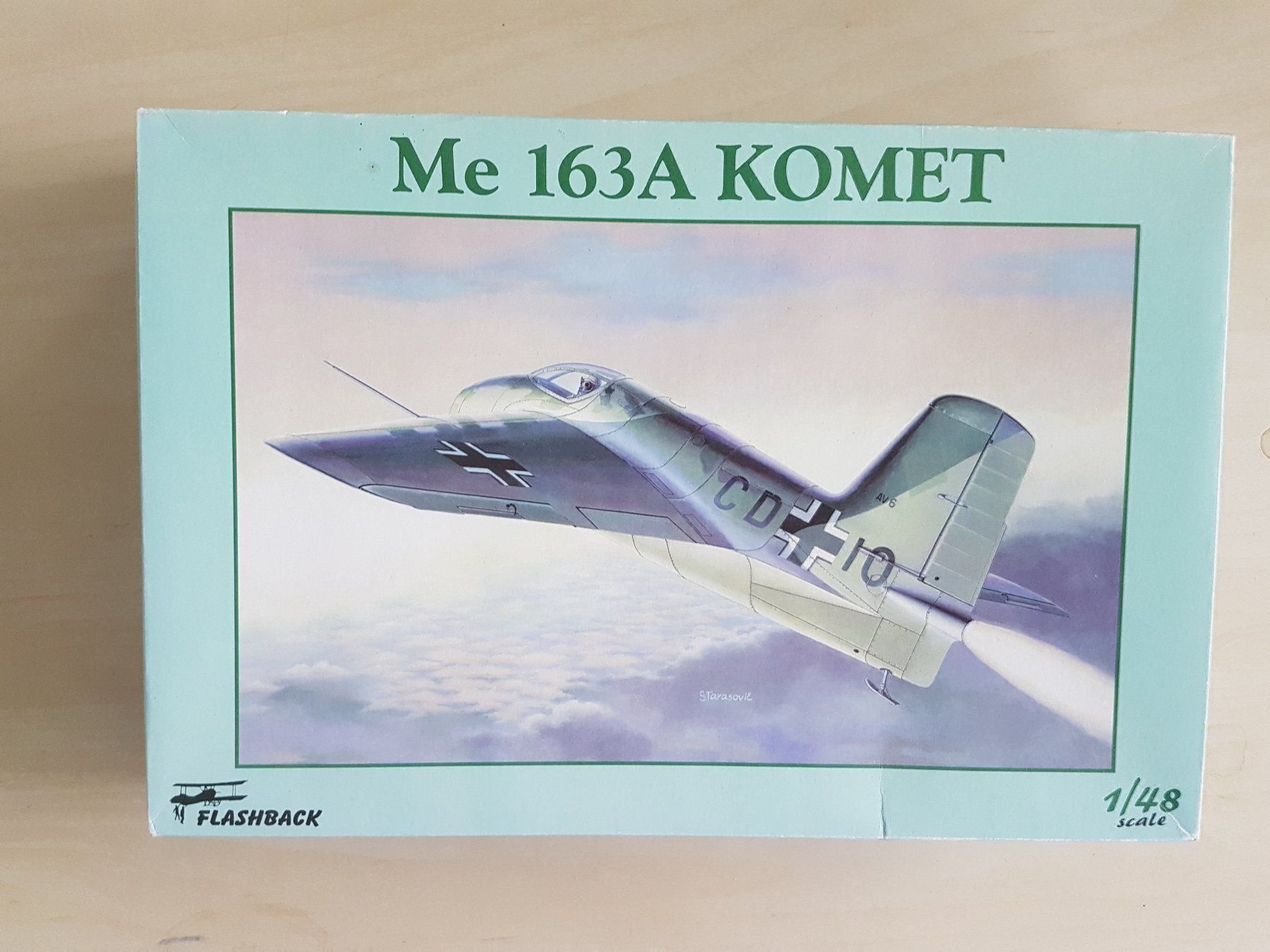 Kit di modellismo & Modellini statici: 1:48 Messerschmitt Me 163 A Komet - Flashback KLH8920 – Usato da Bassersdorf venduto da jackbmw