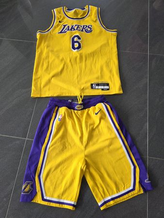 Ensemble de Basket Lakers NBA Icon Edition Taille L kids