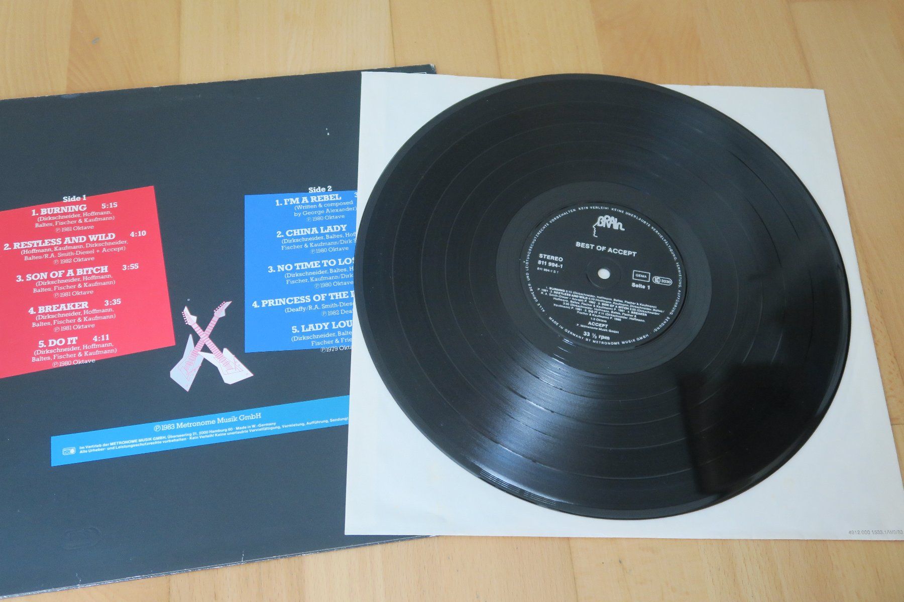 Schallplatten: Accept – Best Of Accept – Gebraucht aus Thun von Karibu70 2