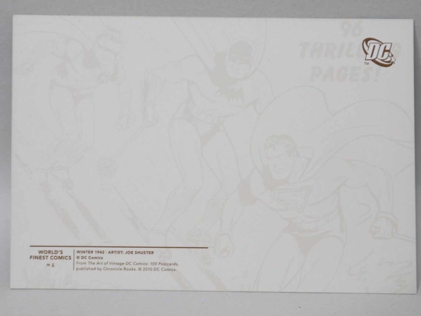 Cartoline postali: AK Superman, Batman & Robin Cover Postkarte – Nuovo (secondo la descrizione) da Eschenbach SG venduto da Astalavista 1