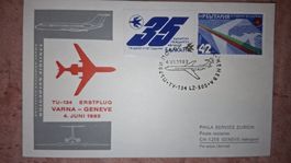 Swissair Varna - Geneve 04.06.1983