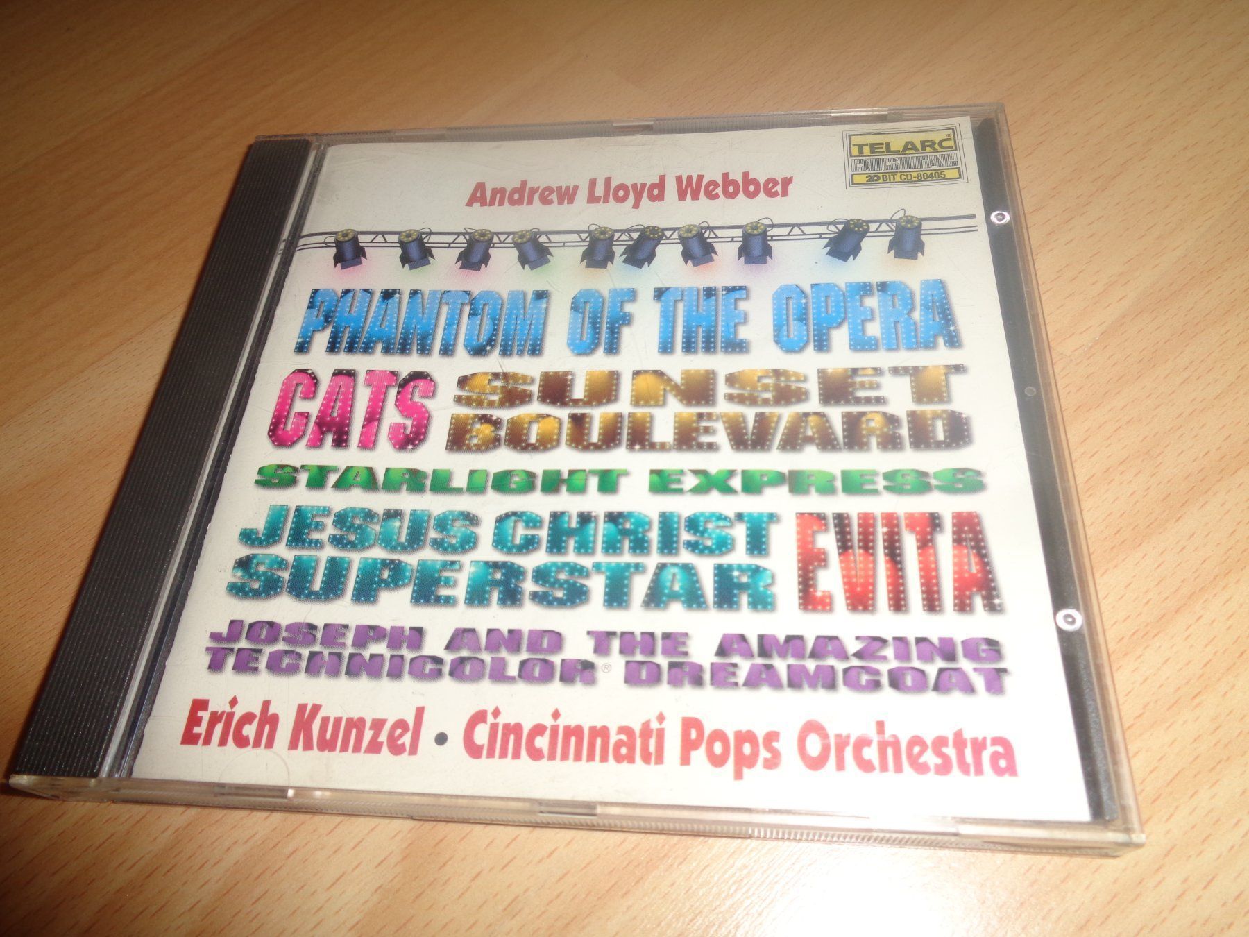 CD: Andrew Lloyd Webber - Kunzel / Cincinnati Pops Orchestra CD – Usato da Olten venduto da Disc-Ausverkauf