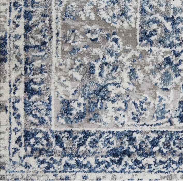 Teppiche: Webteppich Marcus 3 - Hellblau/Creme/Grau -160x230 cm - neu – Neu und originalverpackt aus Wetzikon ZH von Mexmarex 3
