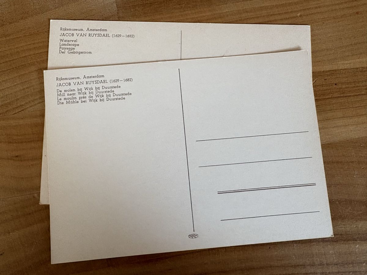 Cartoline postali: AK von Jacob van Ruysdael – Usato da Rümlang venduto da Kartenpost1 1