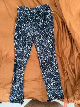 Seidenhose Designer 36 Hight Waist 100% Seide