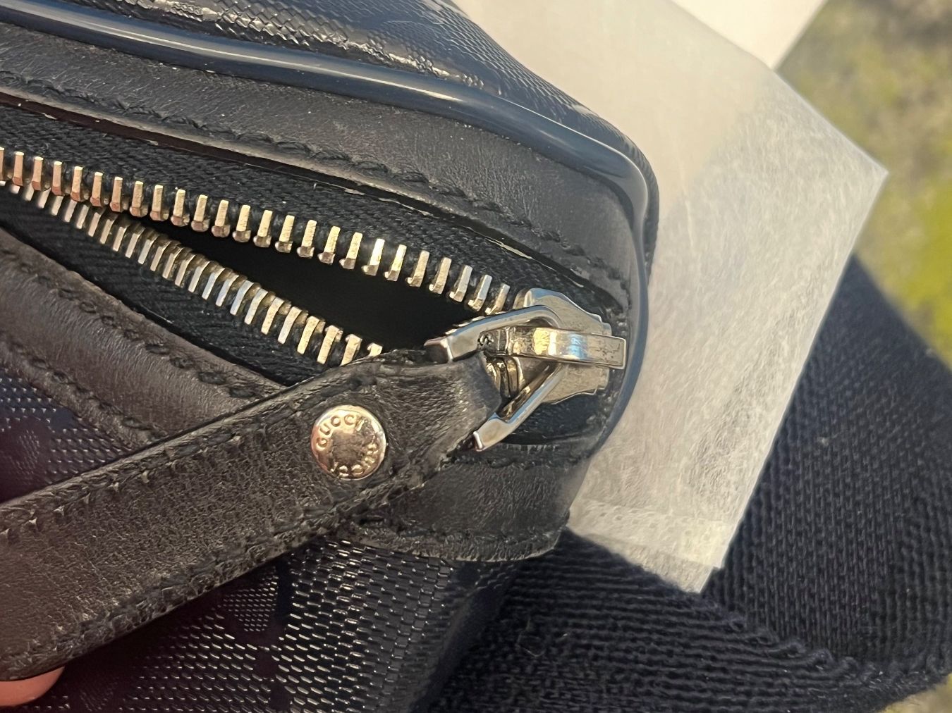 Gucci Borse: Gucci Belt Bag oder Bumbag - Blue Monogram / TOP – Usato da Derendingen venduto da MDPshopandmore 9