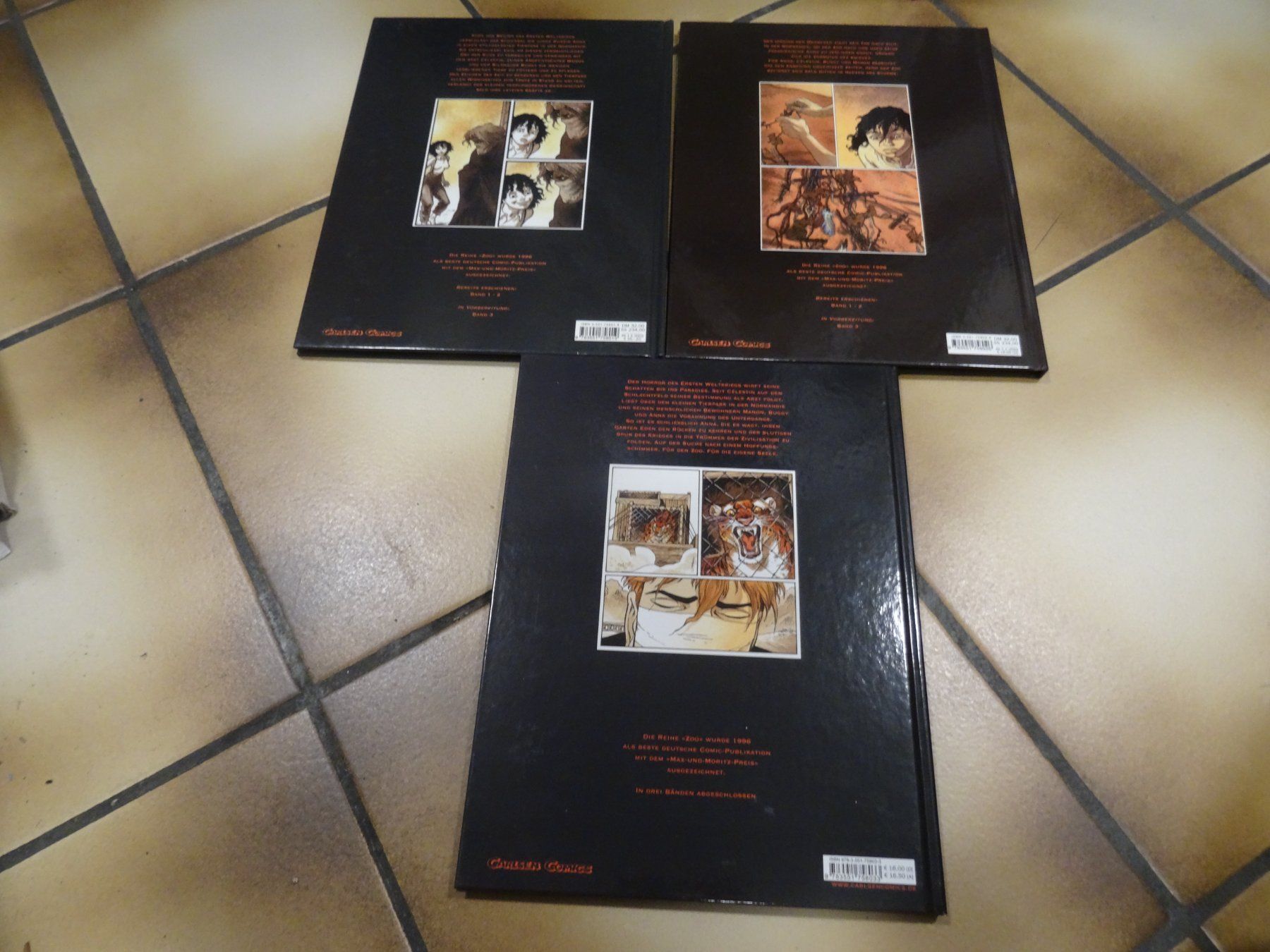 Fumetti: Zoo Frank Boifay TEIL 1-3 COMIC VERGRIFFEN – Usato da Olten venduto da Disc-Verkauf 1