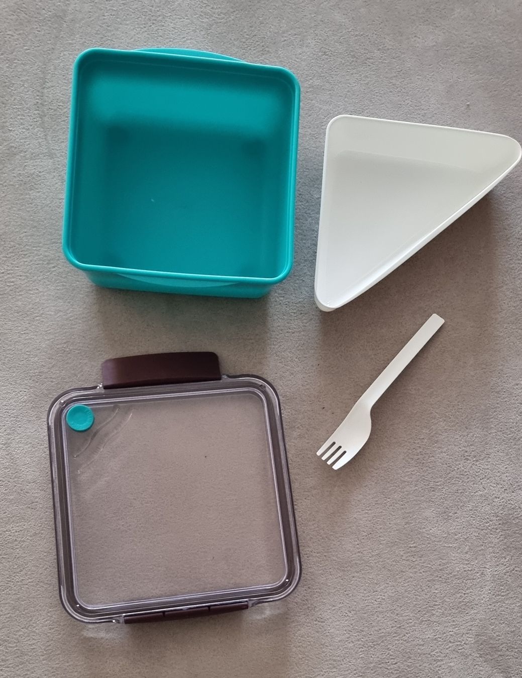 Contenitori & Simili: Lunch box compartimenté, avec fourchette 🍴 – Usato da Lausanne venduto da isa_2nnn 4