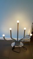 Coole Designer Lampe, Silber, Fünf-Flammig, Top Zustand!