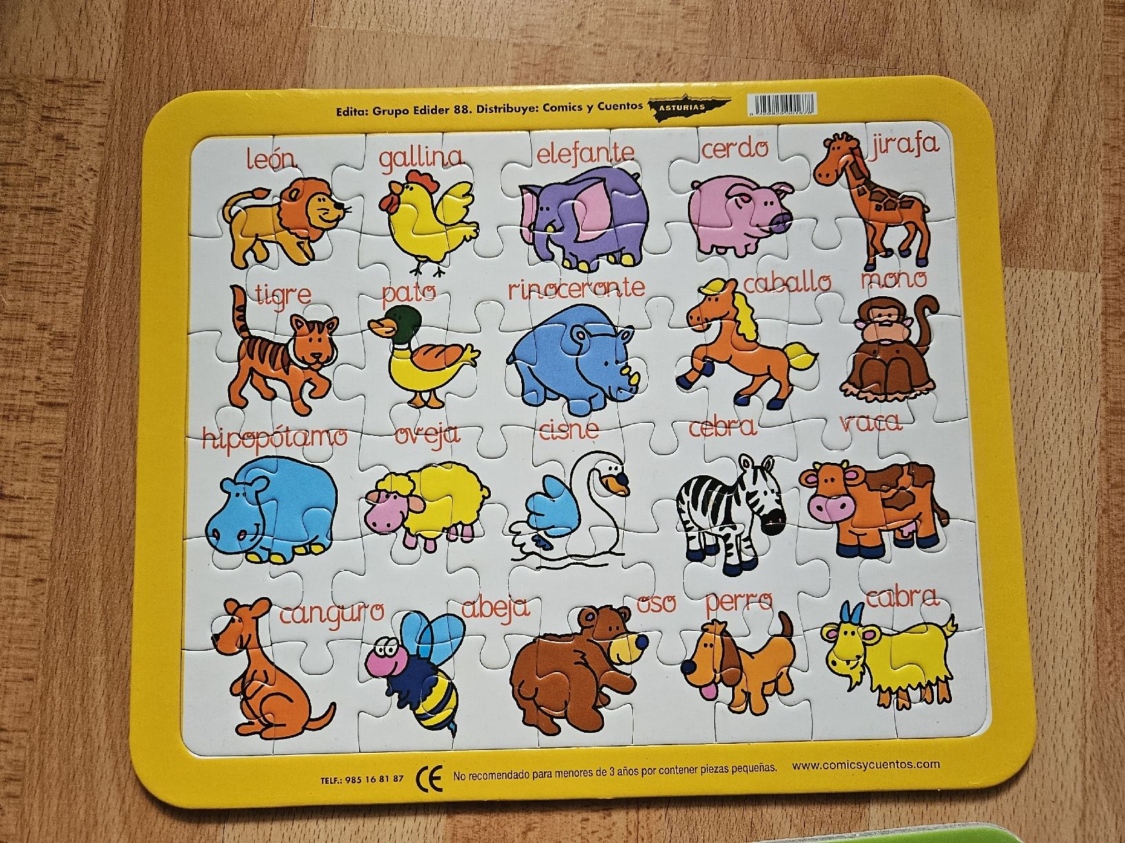 Puzzle: 2 Kinderpuzzle auf Spanisch je 54 Teile – Usato da Ebikon venduto da SecondChance_byM 2