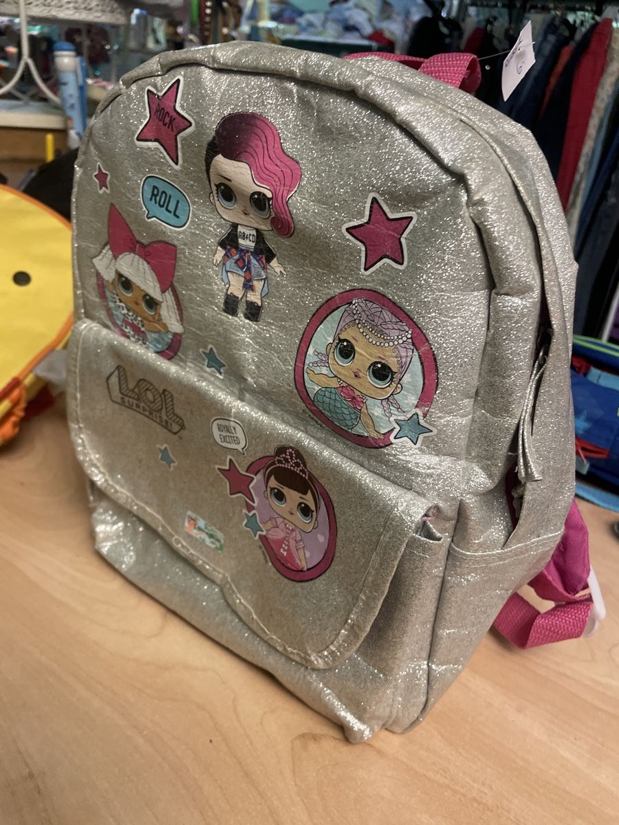 Kindertaschen: Silberner LOL Rucksack – Gebraucht aus Obergerlafingen von cabo4