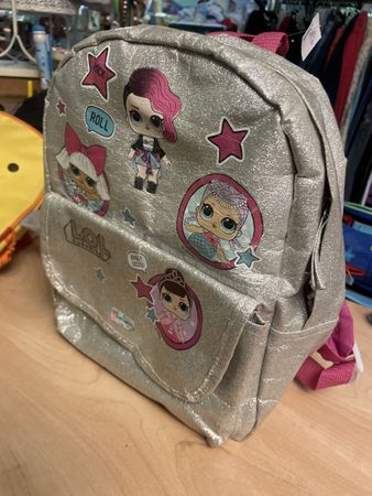 Silberner LOL Rucksack