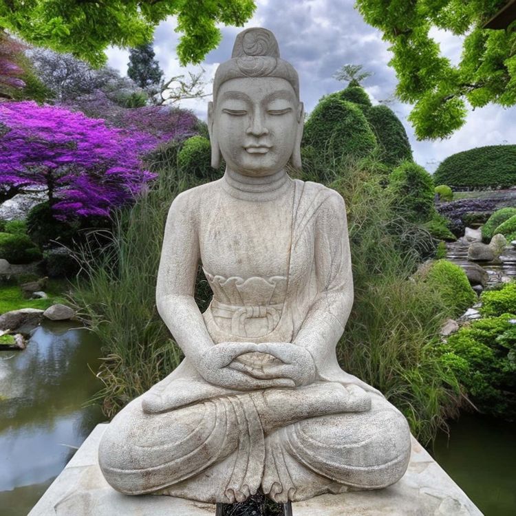 Buddha Garten Meditation Figur Marmor Stein Skulptur 175cm Kaufen auf