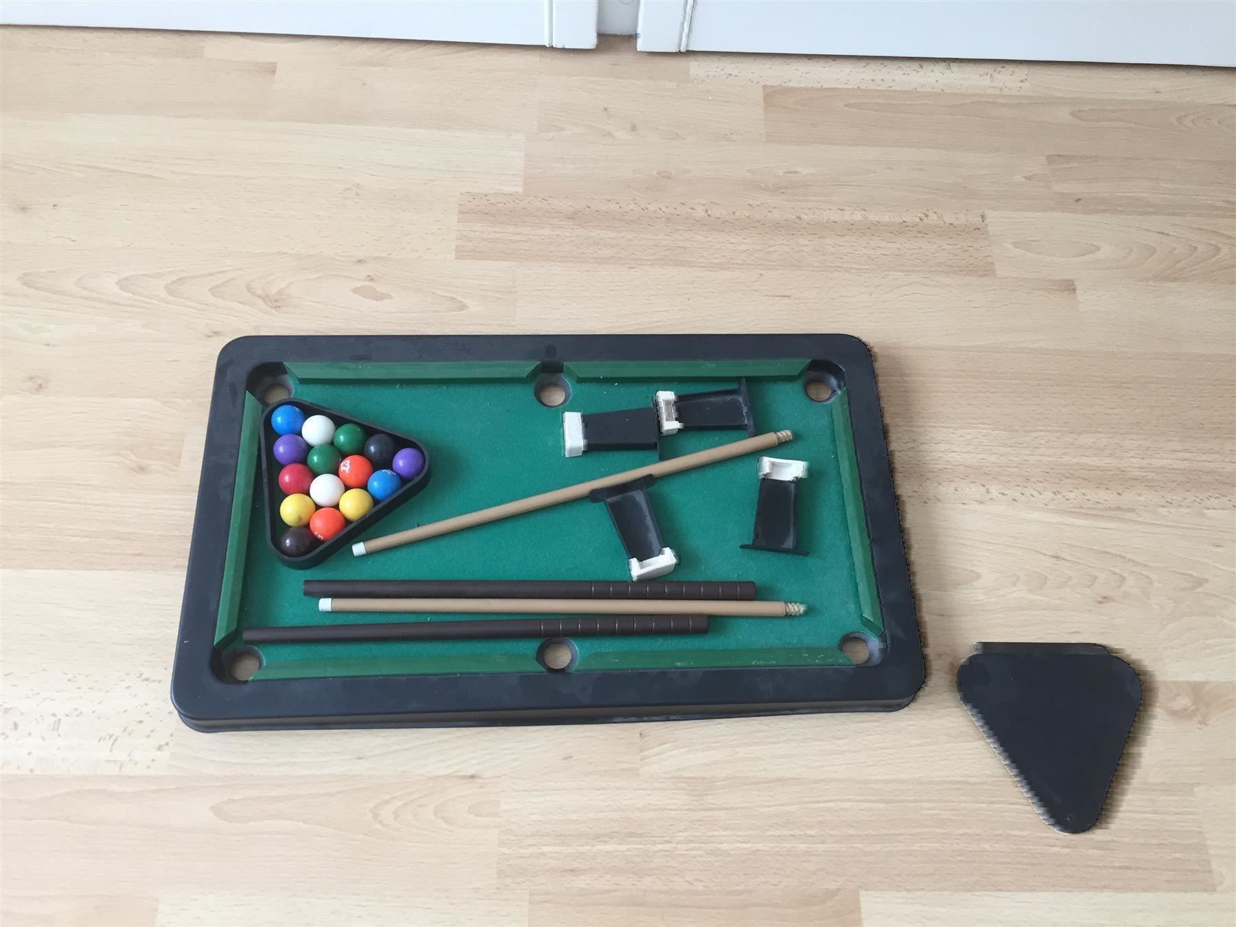 Jeux: Mini Billard – D'occasion à Cormagens par Bonsai111 1
