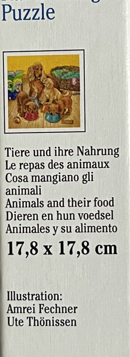 Ravensburger Puzzle: Le repas des animaux 3 puzzles de 49 pièces – Usato da La Tour-de-Peilz venduto da Pansy02 4