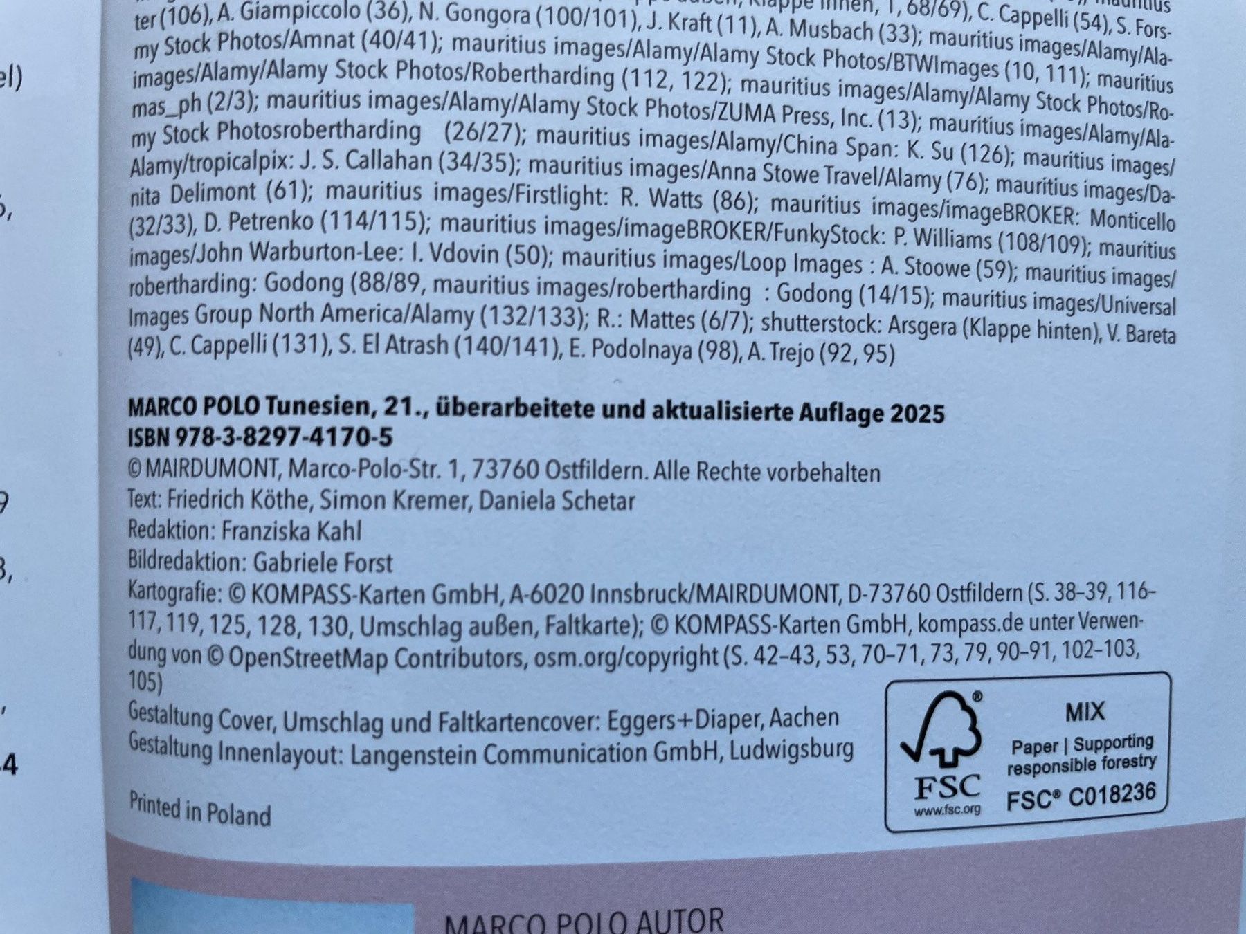 Libri: Reiseführer Tunesien Marco Polo – Nuovo (secondo la descrizione) da Kappelen venduto da Waloga 2