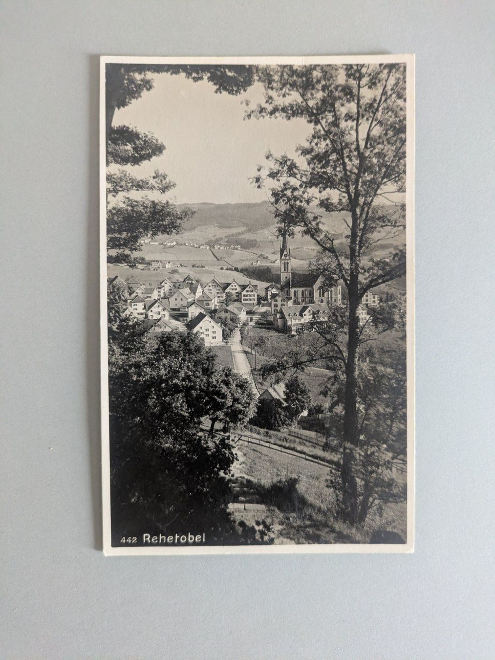 Ansichtskarten: AK "REHETOBEL", ca. 1925 – Gebraucht aus St. Gallen von modernetc