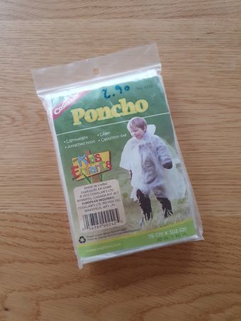 Kinder-Poncho, Regenponcho, Notfallponcho, Neu & OVP!