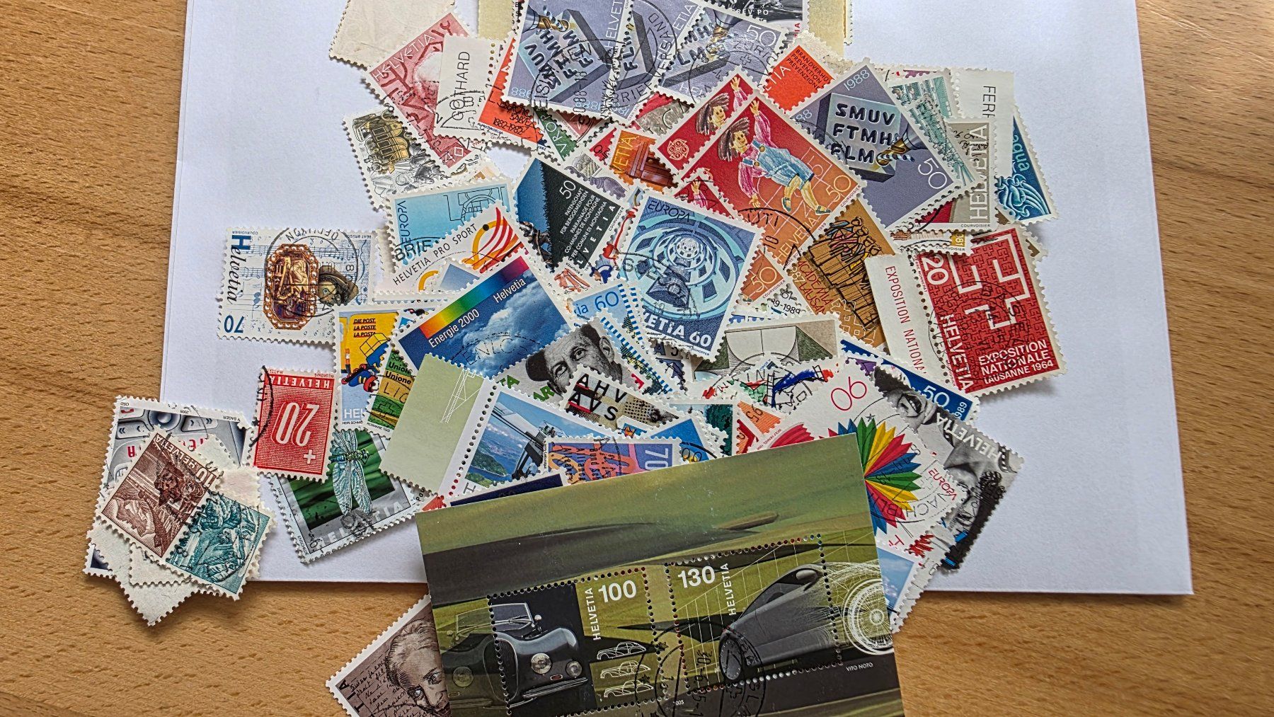 Tutti i francobolli: Briefmarken Schweiz – Usato da Wettswil venduto da Schnuebe 1