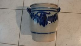 alter Fetthafen 24 cm hoch top Zustand