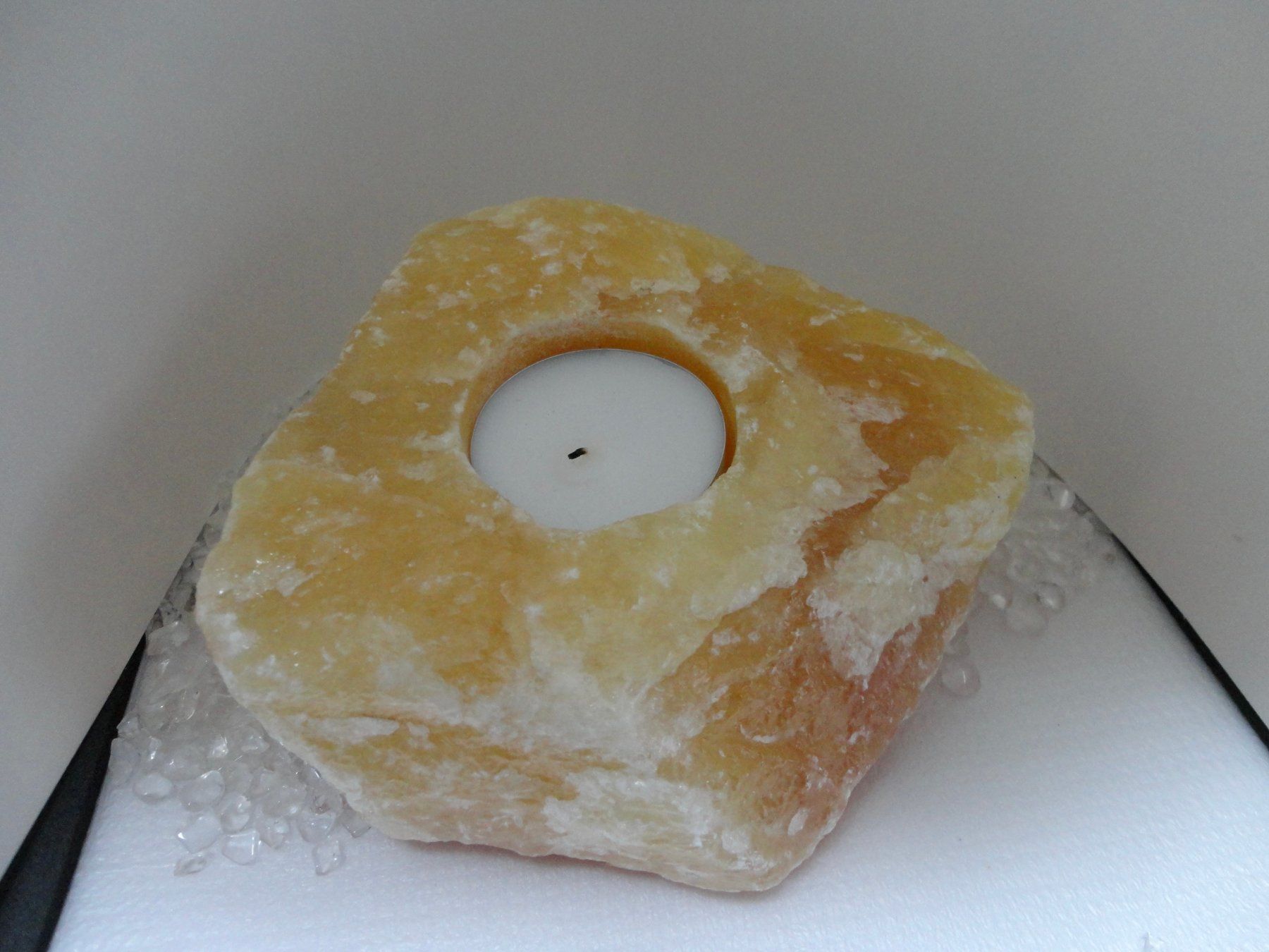 Pietre preziose: Windlicht - Orangen-Calcit – Nuovo (secondo la descrizione) da Biberist venduto da tl-schmuck 4