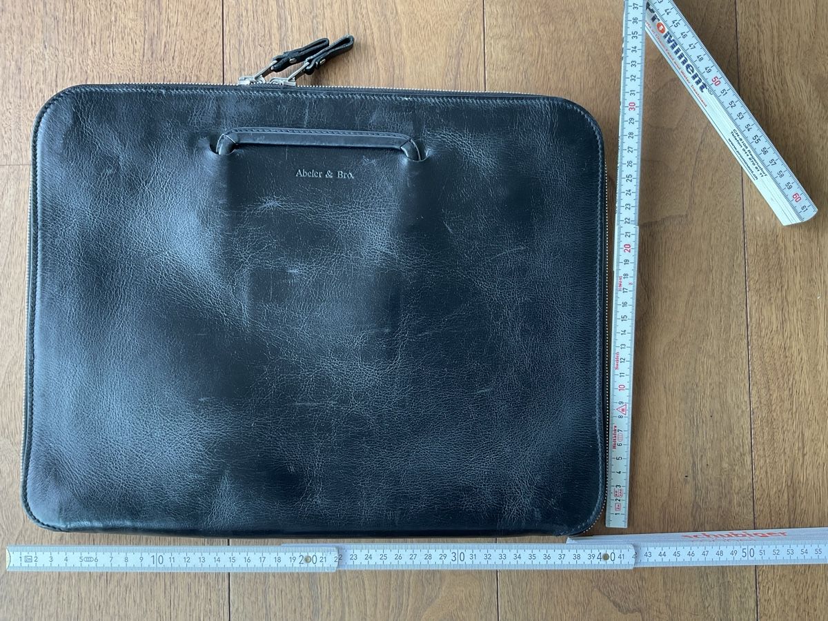 Koffer & Taschen: Abeler & Bro Leder Laptop Tasche – Gebraucht aus Buchs ZH von Automatic007 6