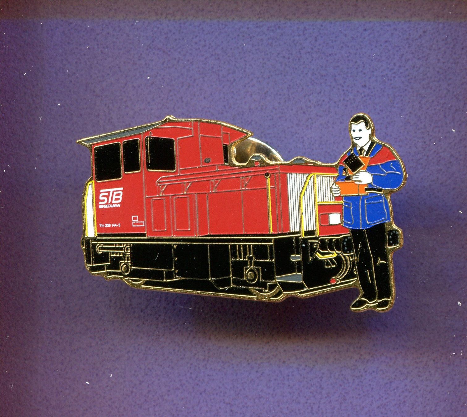 Placchette & Badge: Schmid-Müller  Tm 238  Lim.1000 – Usato da Winterthur venduto da Sammleroase