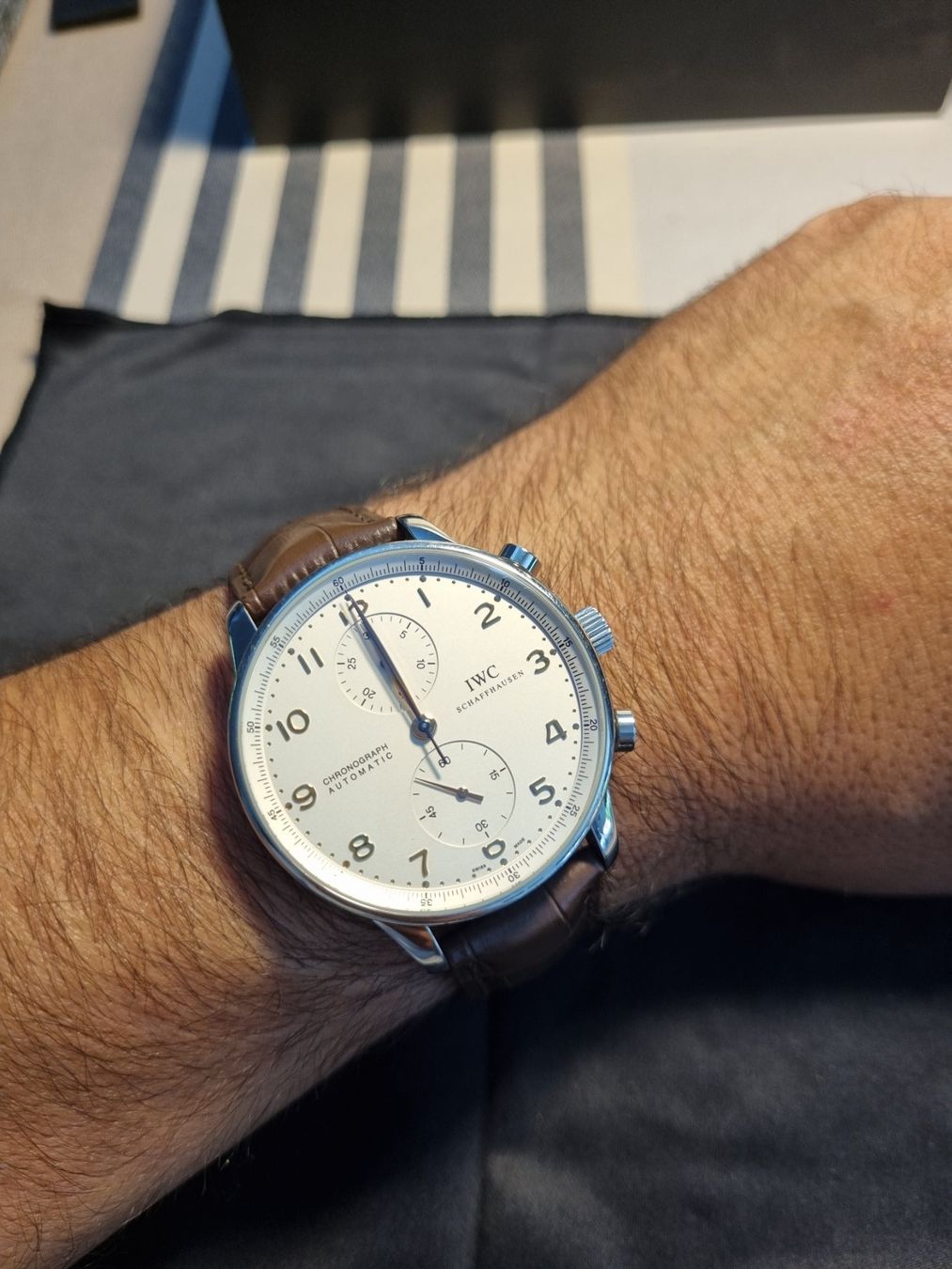 IWC Orologi: Magnifique IWC Portugaise Full set – Usato da CHAMBESY venduto da HDS_Geneve 3