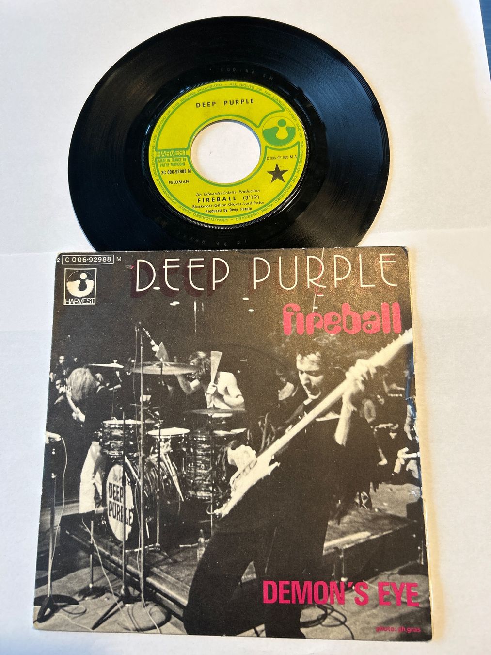 Schallplatten: Deep Purple. 1971. fireball – Gebraucht aus Faulensee von Mizuno06