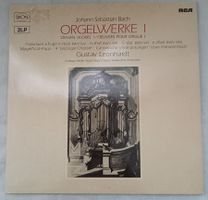 2 LP-SAMMLUNG " ORGELWERKE 1 - JOHANN SEBASTIAN BACH"