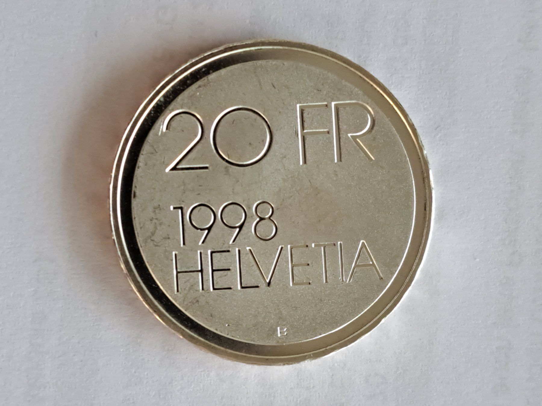 Alle Münzen: 20 Fr. Gedenkmünze 1998  C.F. Meyer – Gebraucht aus Bazenheid von derdelorean01 1