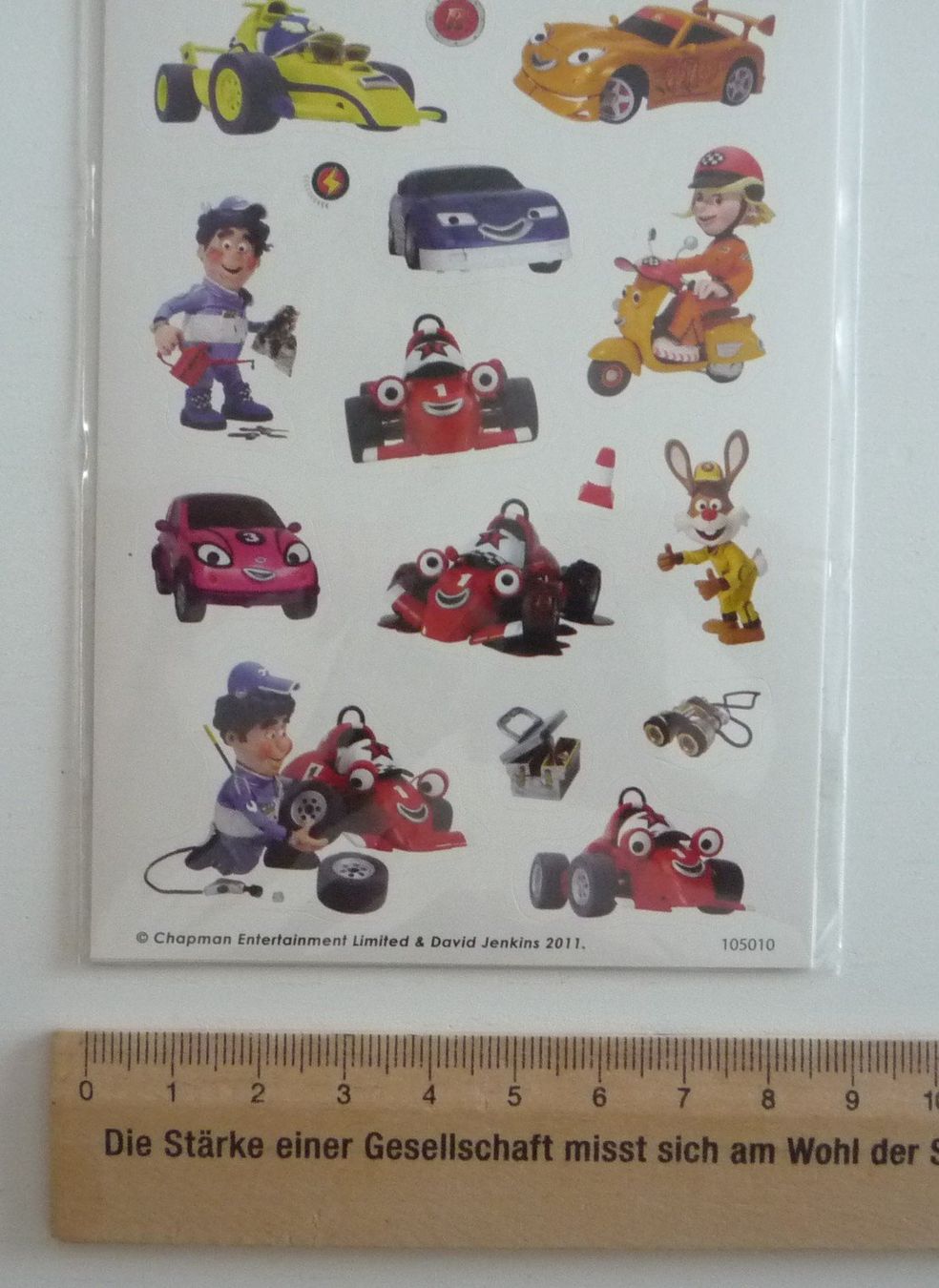 Aufkleber: 2 Stickerbögen Roary – Neu und originalverpackt aus Aarau von Aaran 2