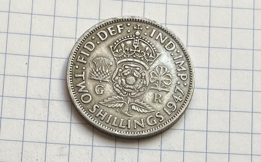 ROYAUME-UNI 1/2 SHILLING 1926 George V - Argent - EUR 6,00 - FR