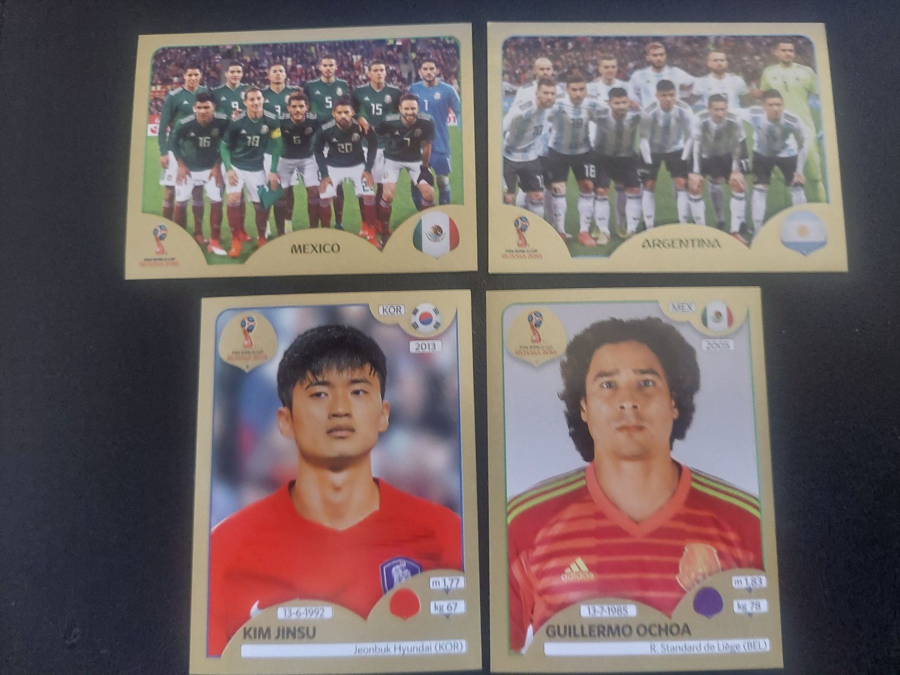Panini Carte collezionabili: RUSSIA 2018 - 4X stickers – Usato da Biel/Bienne venduto da Deboma