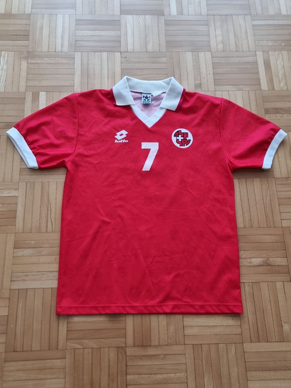 Schweizer Nati Leibchen & Hosen: Alain Sutter / Schweiz 1992 Heimtrikot – Gebraucht aus Suhr von SariLacivert1907