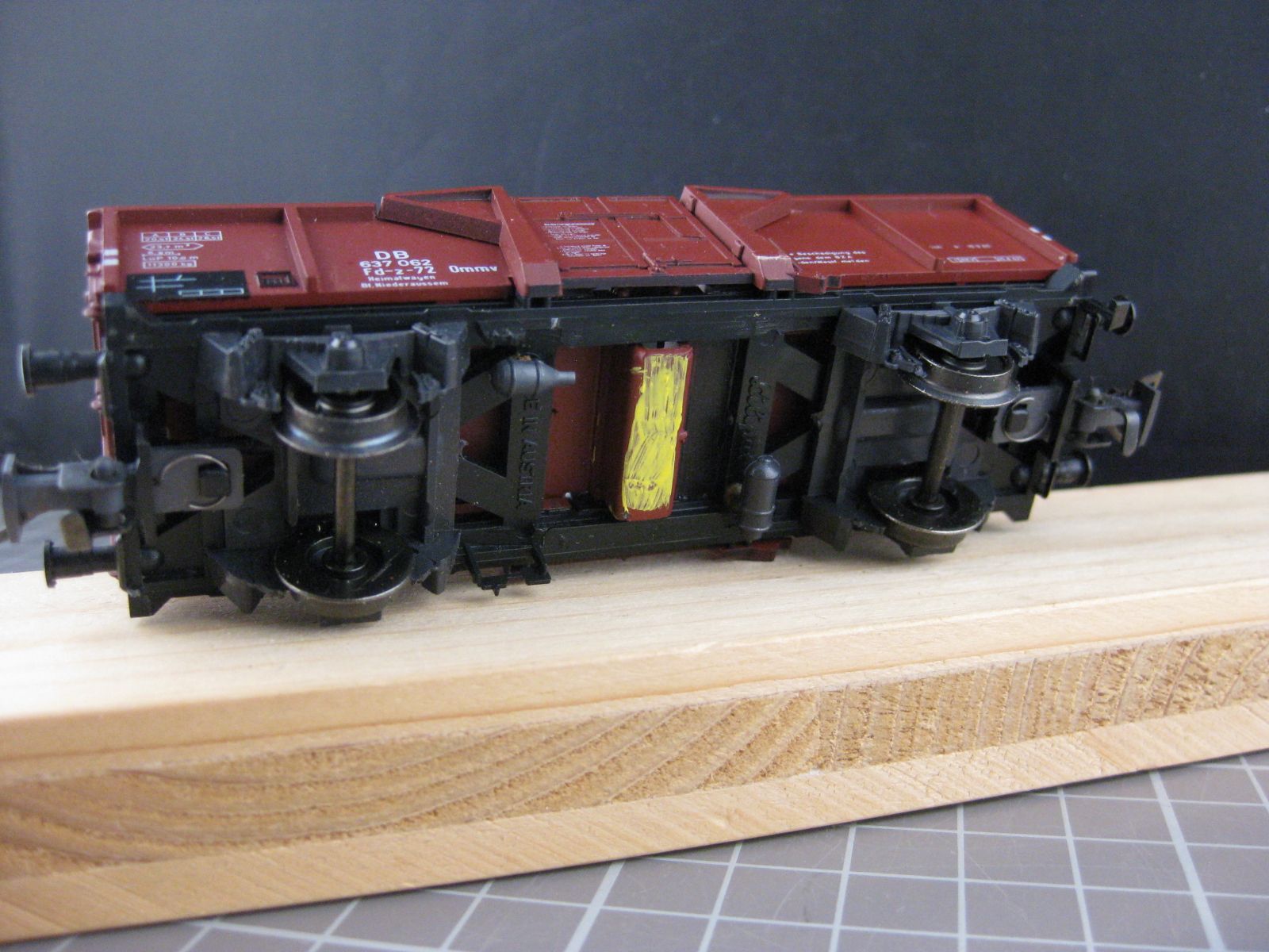 Liliput Modellini di ferrovie: Liliput Mittenkippwagen DB – Usato da Malters venduto da Marosko 3