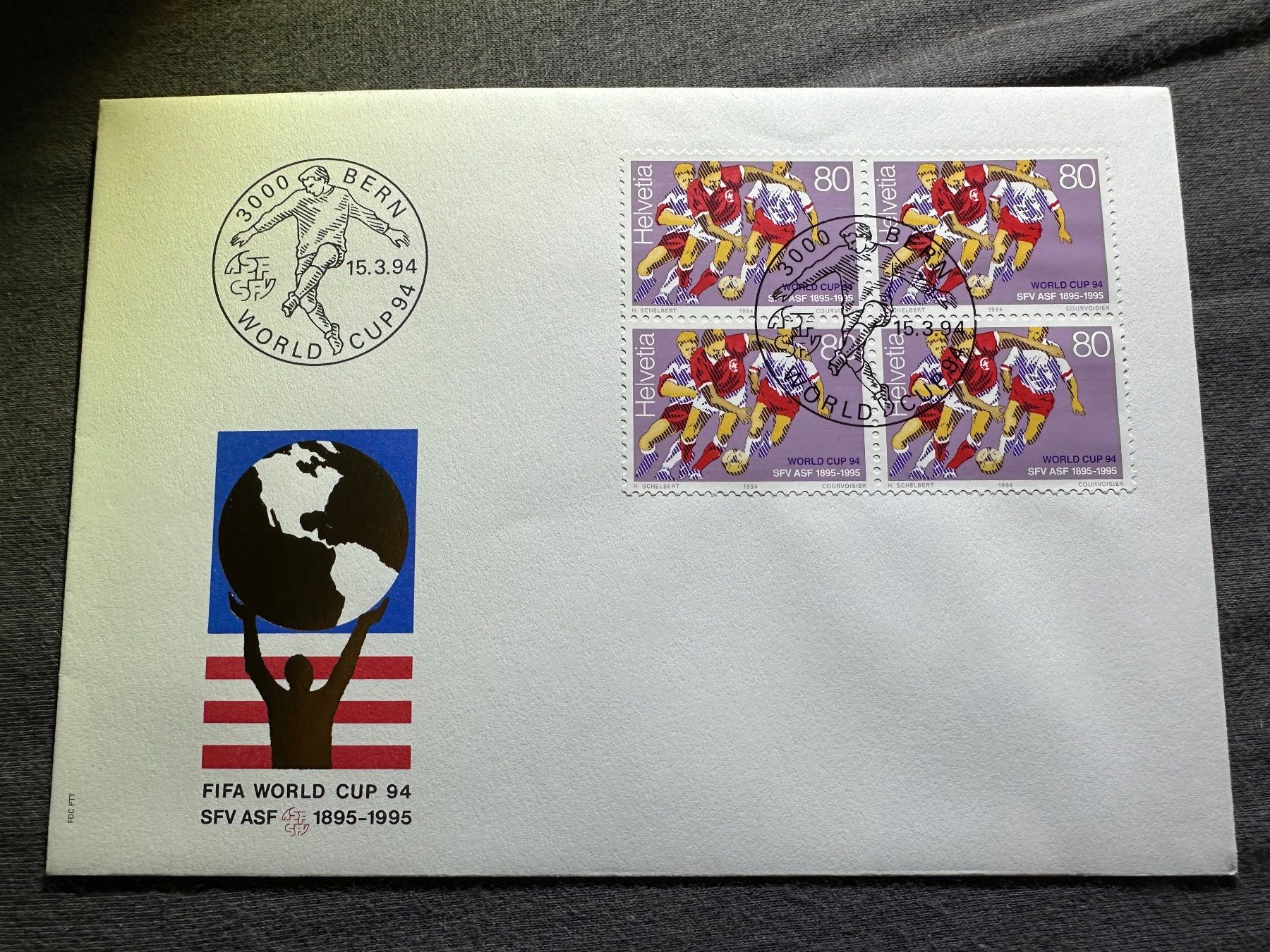Tutti i francobolli: 1994 FDC Ersttagumschlag – Usato da Stettfurt venduto da 2442