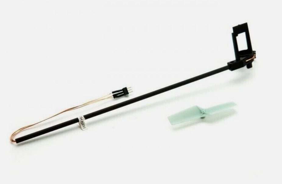 E-Flite Modellismo RC: E-FLITE BLH3902 TAIL BOOM ASSEMBLY w/ROTOR MOUNT for mCP X B – Nuovo e nell'imballaggio originale da Lausanne venduto da Techobby 1