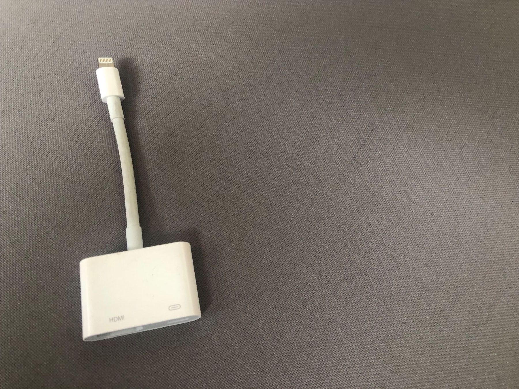 Apple Adattatori: Adaptateur Lightning AV- HDMI Lightning – Usato da Lausanne venduto da Denis- 4