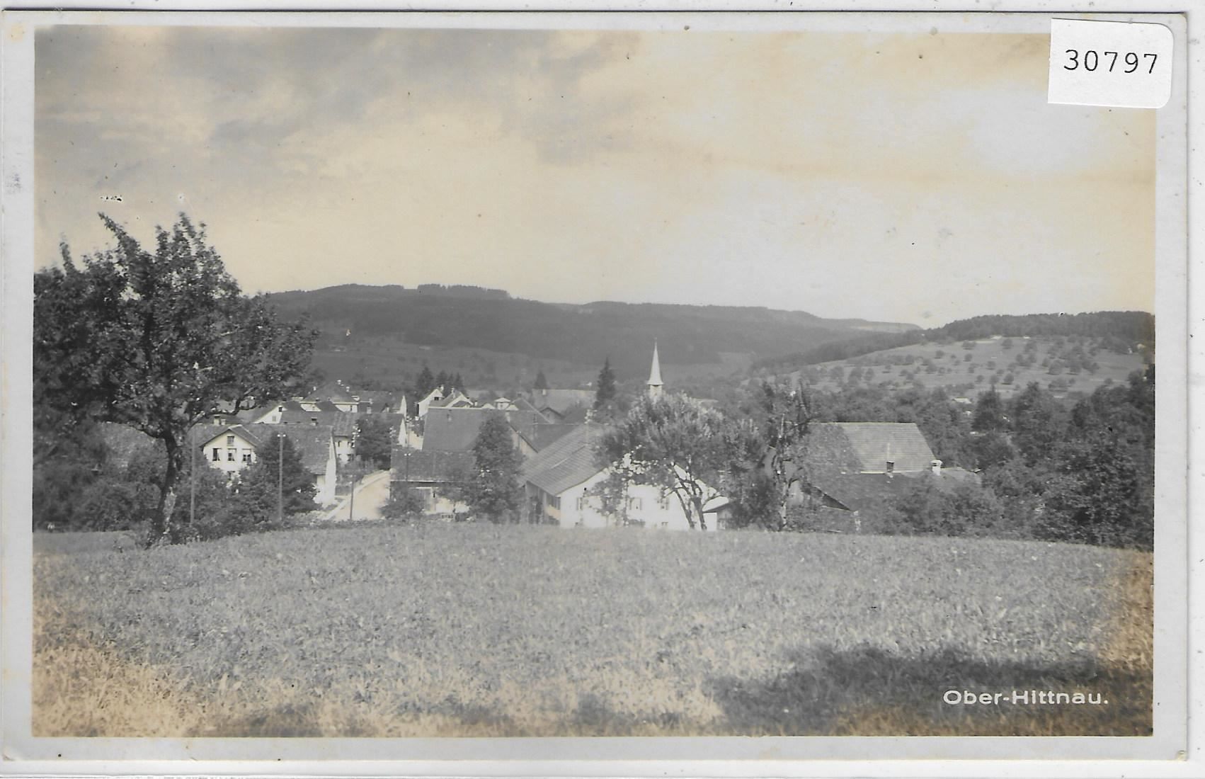 Cartoline postali: Ober-Hittnau - Generalansicht – Usato da Ettingen venduto da Kartenplanet