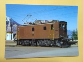 Nebenbahn Lokomotive der BLS in Leissigen Bern
