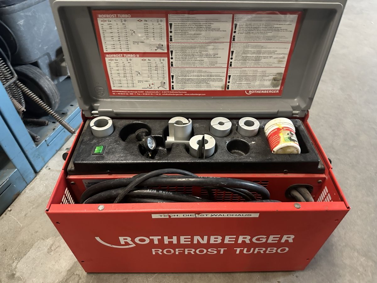 Rothenberger Alle Maschinen: ROTHENBERGER ROFROST TURBO  – Gebraucht aus Domat/Ems von nin_s5x9